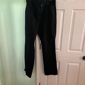 Old Navy boot cut black khaki pants 14 tall